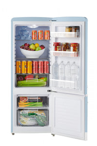iio 7 Cu. Ft. Bottom-Freezer Retro Refrigerator - MRB192-07ioLB | Réfrigérateur rétro iio de 7 pi³ à congélateur inférieur - MRB192-07ioLB | D70HJFXG