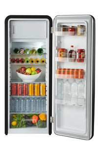 iio 10 Cu. Ft. Top-Freezer Retro Refrigerator - MRS330-09ioJB | Réfrigérateur rétro iio de 10 pi³ à congélateur supérieur - MRS330-09ioJB | D70HJPVA