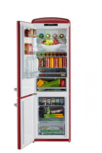iio 12 Cu. Ft. Bottom-Freezer Retro Refrigerator - CRBR-2412ioRL | Réfrigérateur rétro iio de 12 pi³ à congélateur inférieur - CRBR-2412ioRL | D70HTOV0