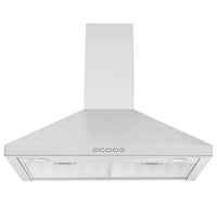 Ancona 30" Convertible Wall-Mounted Pyramid Range Hood - AN-1136 | Hotte de cuisinière murale de style pyramidal convertible Ancona de 30 po - AN-1136 | D77GKXMW
