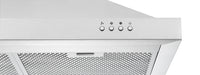 Ancona WRRV430 30" Rear-Vented Wall Mount Pyramid Range Hood - AN-1595 | Hotte de cuisinière murale de style pyramidal Ancona de 30 po à ventilation arrière - AN-1595 | D77GFH8I