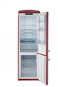 iio 12 Cu. Ft. Bottom-Freezer Retro Refrigerator - CRBR-2412ioRR | Réfrigérateur rétro iio de 12 pi³ à congélateur inférieur - CRBR-2412ioRR | D70H3CXF