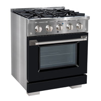 Ancona 4.2 Cu. Ft. Dual Fuel Convection Range - AN-2330SSBK | Cuisinière hybride Ancona de 4,2 pi³ à convection - AN-2330SSBK | D77G57WG