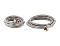 Frigidaire 6' Smart Choice Braided Stainless Steel Washer Fill Hoses - 5304497361 