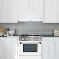Ancona 30" Ducted Under Cabinet Range Hood - AN-18041WH | Hotte de cuisinière sous l'armoire Ancona de 30 po à conduit - AN-18041WH | D77GWURI