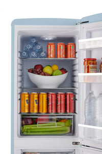 iio 7 Cu. Ft. Bottom-Freezer Retro Refrigerator - MRB192-07ioLB | Réfrigérateur rétro iio de 7 pi³ à congélateur inférieur - MRB192-07ioLB | D70HJFXG