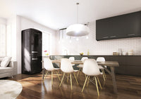 iio 12 Cu. Ft. Bottom-Freezer Retro Refrigerator - CRBR-2412ioBR | Réfrigérateur rétro iio de 12 pi³ à congélateur inférieur - CRBR-2412ioBR | D70HABJ9