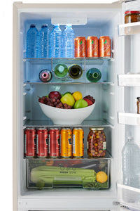 iio 11 Cu. Ft. Bottom-Freezer Retro Refrigerator - ALBR1372W-R | Réfrigérateur rétro iio de 11 pi³ à congélateur inférieur - ALBR1372W-R | D70HCD7B