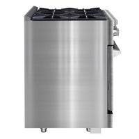 Ancona Dual Fuel 30" Freestanding Range - AN-2330SS | Cuisinière hybride amovible Ancona de 30 po - AN-2330SS | D77GHR5S