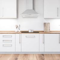 Ancona 24" Convertible Wall Mount Pyramid Range Hood - AN-1582 | Hotte de cuisinière murale de style pyramidal convertible Ancona de 24 po - AN-1582 | D77GSP1N