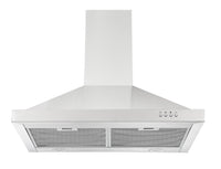 Ancona WRRV430 30" Rear-Vented Wall Mount Pyramid Range Hood - AN-1595 | Hotte de cuisinière murale de style pyramidal Ancona de 30 po à ventilation arrière - AN-1595 | D77GFH8I