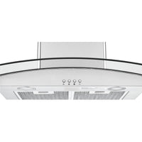 Ancona IGCC630 30" Island Glass Stainless Steel Range Hood - AN-1404 | Hotte de cuisinière pour îlot Ancona IGCC630 de 30 po en verre et en acier inoxydable - AN-1404 | D77GHUYP