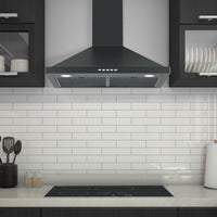 Ancona 30" Convertible Wall-Mounted Range Hood - AN-17018BLK | Hotte de cuisinière murale convertible Ancona de 30 po - AN-17018BLK | D77G594D