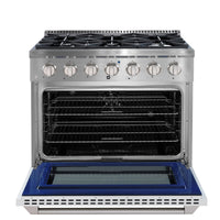 Ancona 5.2 Cu. Ft. Dual Fuel Convection Range - AN-2336SSWHT | Cuisinière hybride Ancona de 5,2 pi³ à convection - AN-2336SSWHT | D77G4QOV