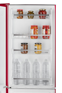 iio 11 Cu. Ft. Bottom-Freezer Retro Refrigerator - ALBR1372R-R | Réfrigérateur rétro iio de 11 pi³ à congélateur inférieur - ALBR1372R-R | D70HJUII