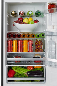 iio 12 Cu. Ft. Bottom-Freezer Retro Refrigerator - CRBR-2412ioBR | Réfrigérateur rétro iio de 12 pi³ à congélateur inférieur - CRBR-2412ioBR | D70HABJ9
