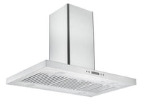 Ancona IRB636 36" Island Stainless Steel Range Hood - AN-1407 | Hotte de cuisinière pour îlot Ancona IRB636 de 36 po en acier inoxydable - AN-1407 | D77G57ZR