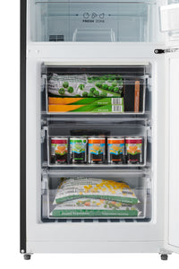 iio 11 Cu. Ft. Bottom-Freezer Retro Refrigerator - ALBR1372B-R | Réfrigérateur rétro iio de 11 pi³ à congélateur inférieur - ALBR1372B-R | D70H1M96