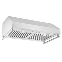 Ancona 30" Under Cabinet Range Hood with Utensil Hooks - AN-1278 | Hotte de cuisinière sous l'armoire Ancona de 30 po avec crochets à ustensiles - AN-1278 | D77GFIV0