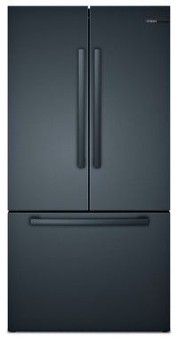 Bosch 21 Cu. Ft. 800 Series French-Door Refrigerator - B36CT80SNB - Refrigerator in Black Stainless Steel