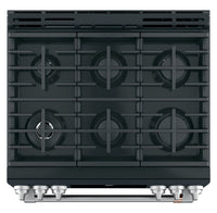 Café 30" Slide-In Dual-Fuel Convection Range - CC2S900P3MD1 - Dual Fuel Range in Matte Black