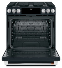 Café 30" Slide-In Dual-Fuel Convection Range - CC2S900P3MD1 - Dual Fuel Range in Matte Black