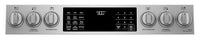 Café 30" Slide-In Dual-Fuel Double Oven Convection Range - CC2S950P2MS1 - Dual Fuel Range in Stainless Steel
