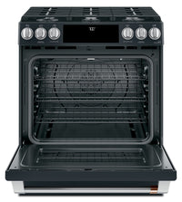 Café Slide-In Gas Range with Convection - CCGS700P3MD1 - Gas Range in Matte Black