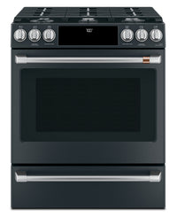 Café Slide-In Gas Range with Convection - CCGS700P3MD1 - Gas Range in Matte Black