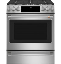 Café Slide-In Gas Range with Convection - CCGS700P2MS1 - Gas Range in Stainless Steel