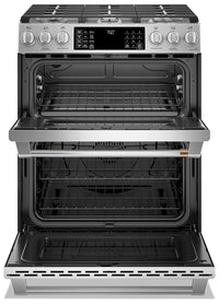 Café Slide-In Double-Oven Gas Range with Convection - CCGS750P2MS1 - Gas Range in Stainless Steel