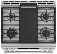 Café Slide-In Double-Oven Gas Range with Convection - CCGS750P2MS1 - Gas Range in Stainless Steel