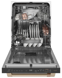 Café Built-In Dishwasher with Hidden Controls - CDT875P4NW2 - Dishwasher in Matte White