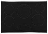 Café 30" Electric Cooktop - CEP90302NSS - Electric Cooktop in Black on Stainless