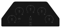 Café 36" Electric Cooktop - CEP90362NSS - Electric Cooktop in Black on Stainless