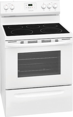 Electrolux 30" 5 Burner Range White-CFE3054W