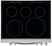 Frigidaire 5.0 Cu. Ft. Front-Control Freestanding Electric Range – CFEH3054US - Electric Range in Stainless Steel