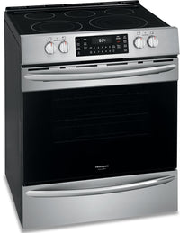 Frigidaire Gallery 5.4 Cu. Ft. Front-Control Convection Range with Air Fry - CGEH3047VF - Electric Range in Stainless Steel
