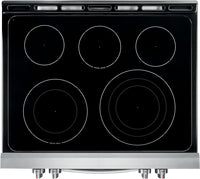 Frigidaire Gallery 5.4 Cu. Ft. Front-Control Convection Range with Air Fry - CGEH3047VF - Electric Range in Stainless Steel