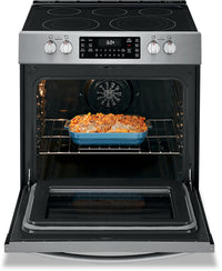 Frigidaire Gallery 5.4 Cu. Ft. Front-Control Convection Range with Air Fry - CGEH3047VF - Electric Range in Stainless Steel