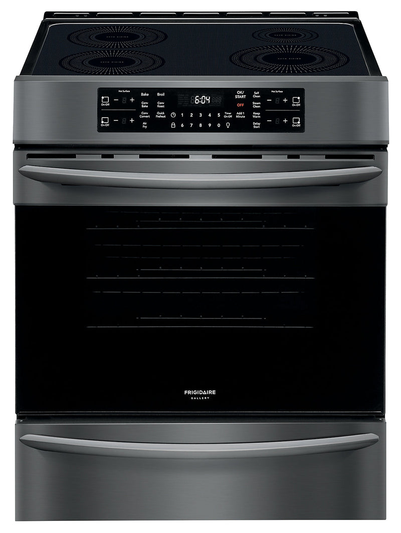 Frigidaire Gallery 5.4 Cu. Ft. Freestanding Induction Range - CGIH3047VD - Electric Range in Smudge-Proof® Black Stainless Steel