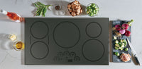 Café 36" Touch Control Induction Cooktop - CHP95362MSS - Electric Cooktop in Flagstone Grey