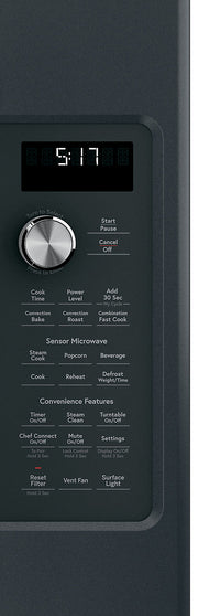 Café 1.7 Cu. Ft. Convection Over-the-Range Microwave - CVM517P3MD1 - Over-the-Range Microwave in Matte Black