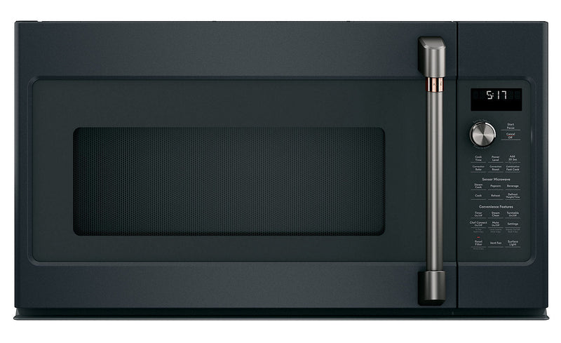 Café 1.7 Cu. Ft. Convection Over-the-Range Microwave - CVM517P3MD1 - Over-the-Range Microwave in Matte Black