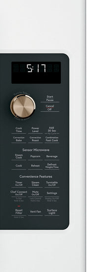 Café 1.7 Cu. Ft. Convection Over-the-Range Microwave - CVM517P4MW2 - Over-the-Range Microwave in White