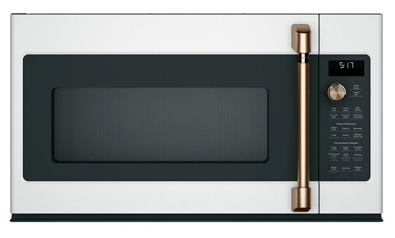 Café 1.7 Cu. Ft. Convection Over-the-Range Microwave - CVM517P4MW2 - Over-the-Range Microwave in White