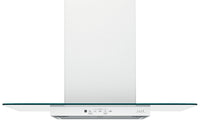 Café 30" Wall-Mount Glass Canopy Range Hood - CVW73014MWM - Range Hood in Matte White