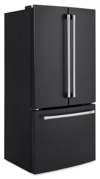 Café 18.6 Cu. Ft. French-Door Counter-Depth Refrigerator - CWE19SP3ND1 - Refrigerator in Black Matte