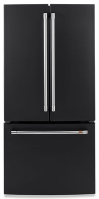 Café 18.6 Cu. Ft. French-Door Counter-Depth Refrigerator - CWE19SP3ND1 - Refrigerator in Black Matte