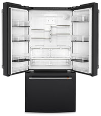 Café 18.6 Cu. Ft. French-Door Counter-Depth Refrigerator - CWE19SP3ND1 - Refrigerator in Black Matte